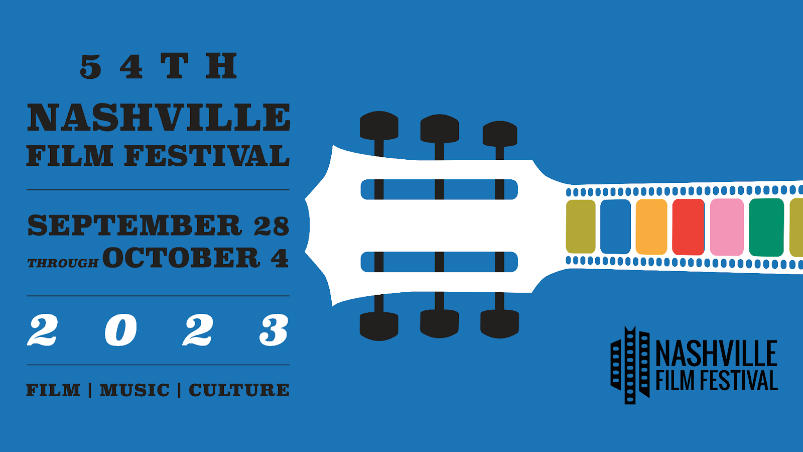 Flyer for the Nashville Film Festival